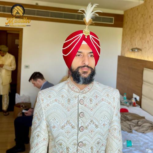 wedding turban for groom